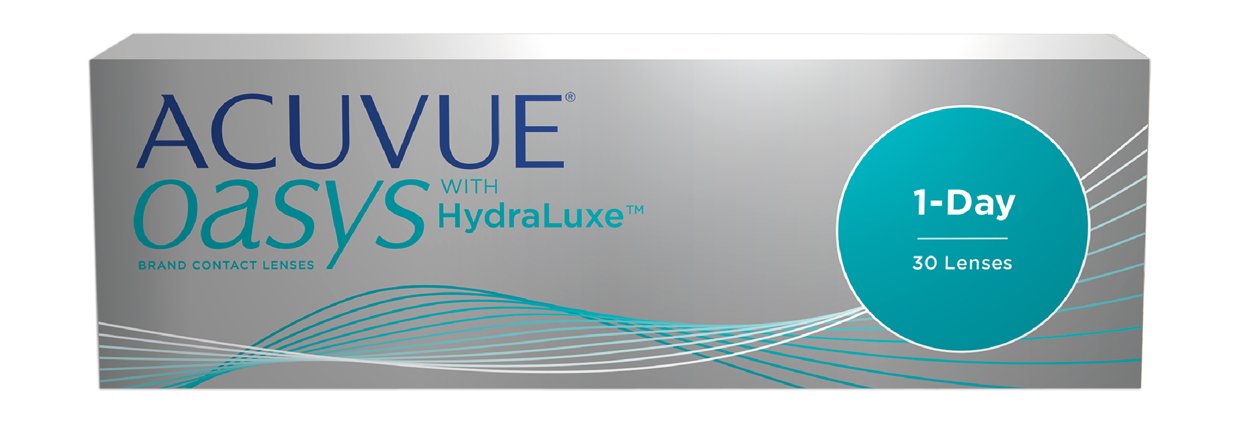 ACUVUE OASYS  1-Day with HydraLuxe box