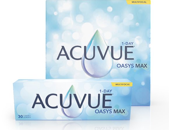 ACUVUE® OASYS MAX 1-Day MULTIFOCAL Image
