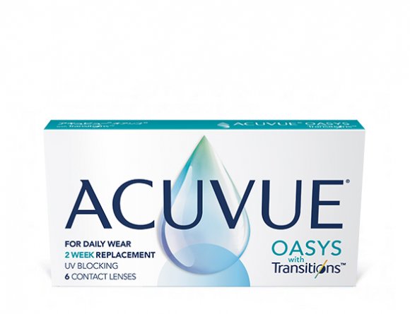 ACUVUE® OASYS with Transitions™ product